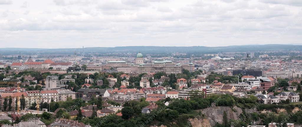 Városkép - Budapest - Látkép a Sas-hegyről