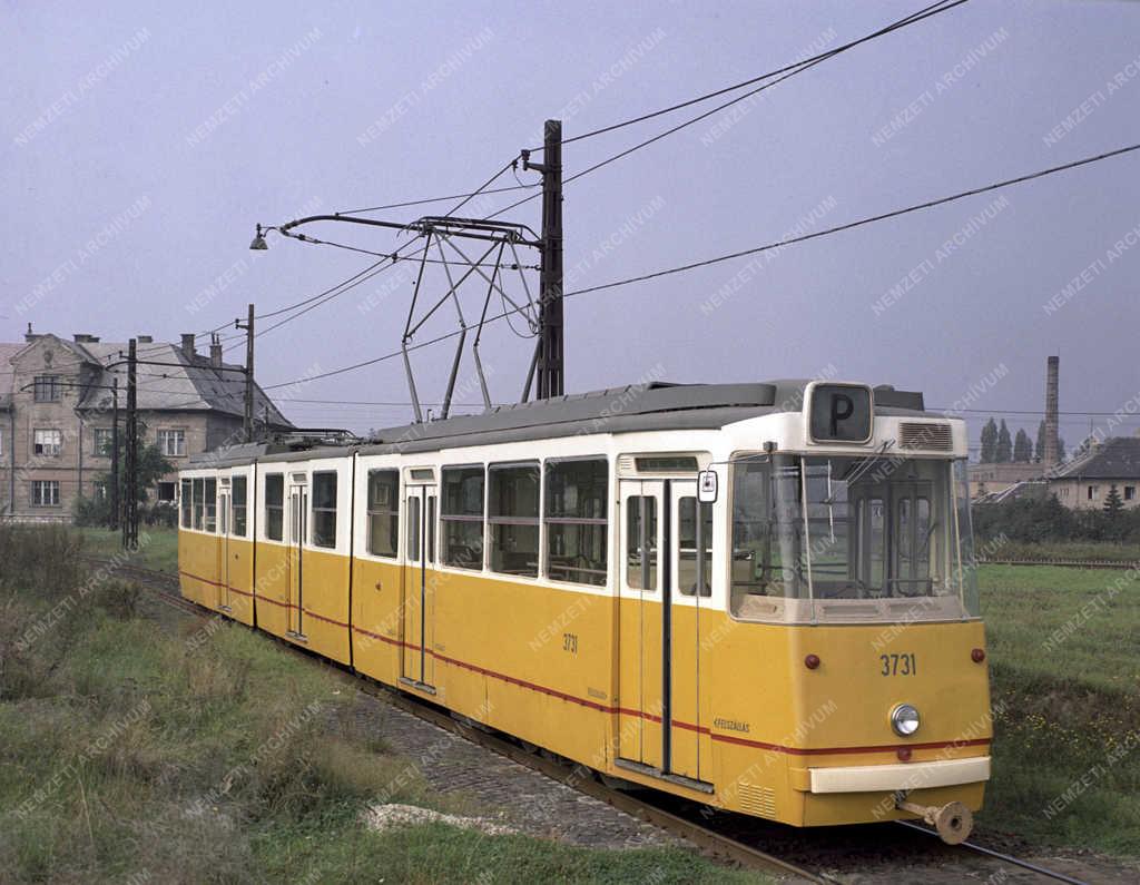 Közlekedés - Nyolctengelyes FVV csuklós villamos