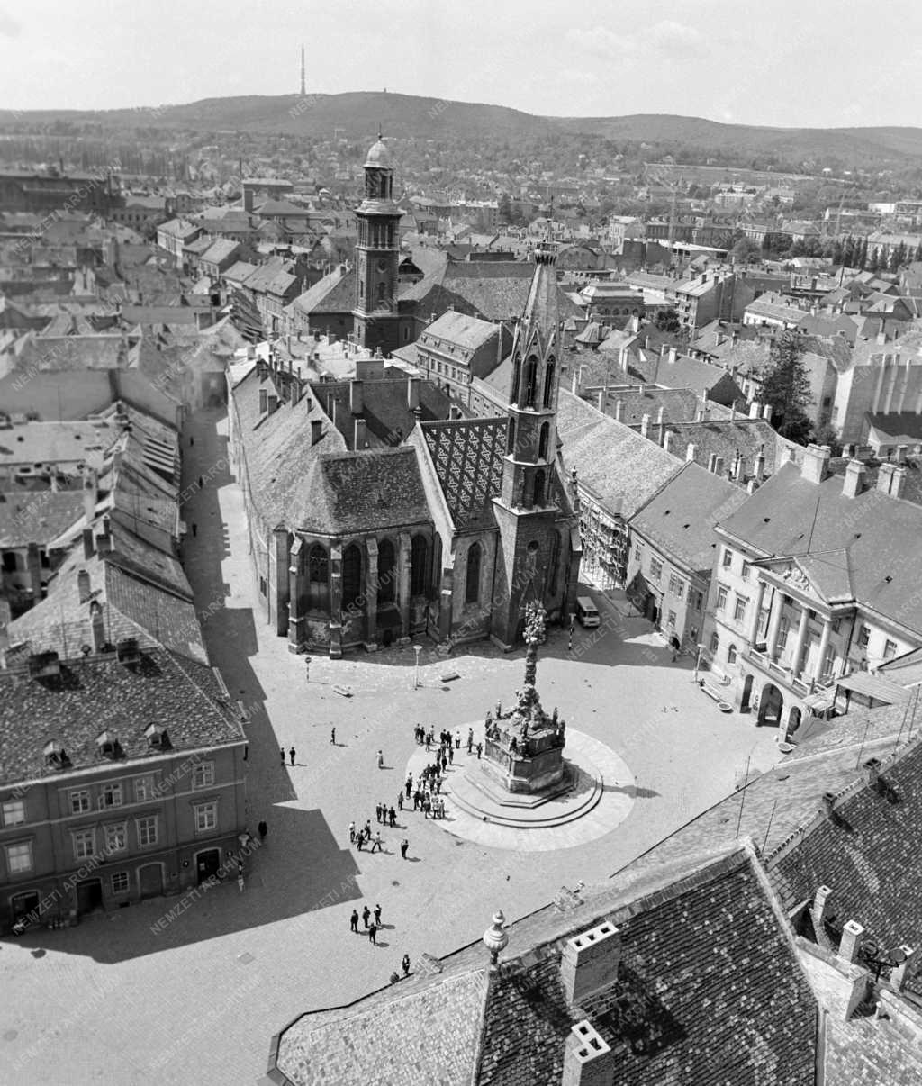 Városkép - Kilátás a soproni tűztoronyból