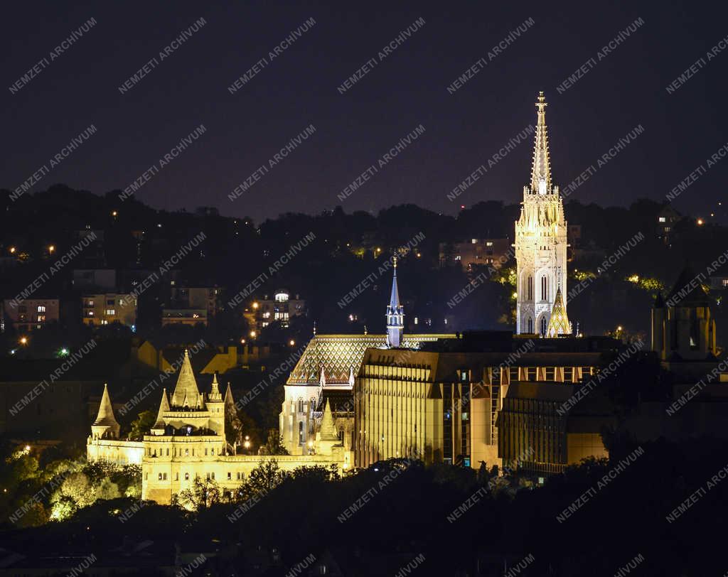 Városkép - Budapest - Esti felvétel