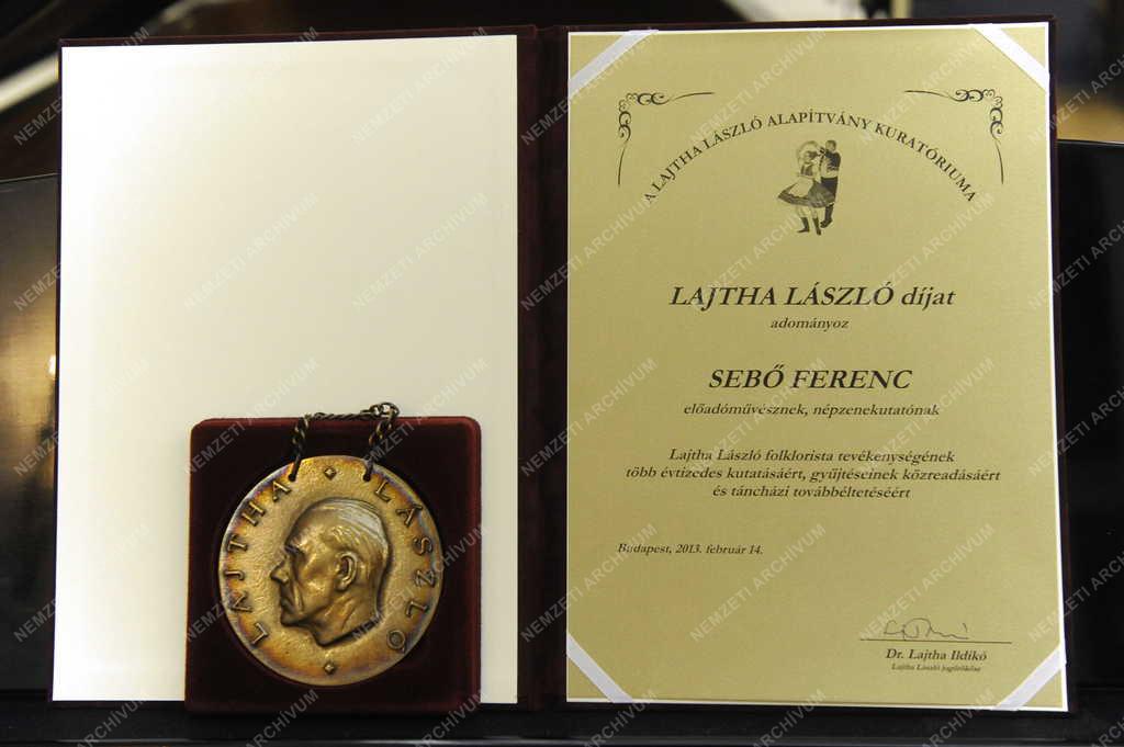 Díj - Rádió - Lajtha László díj