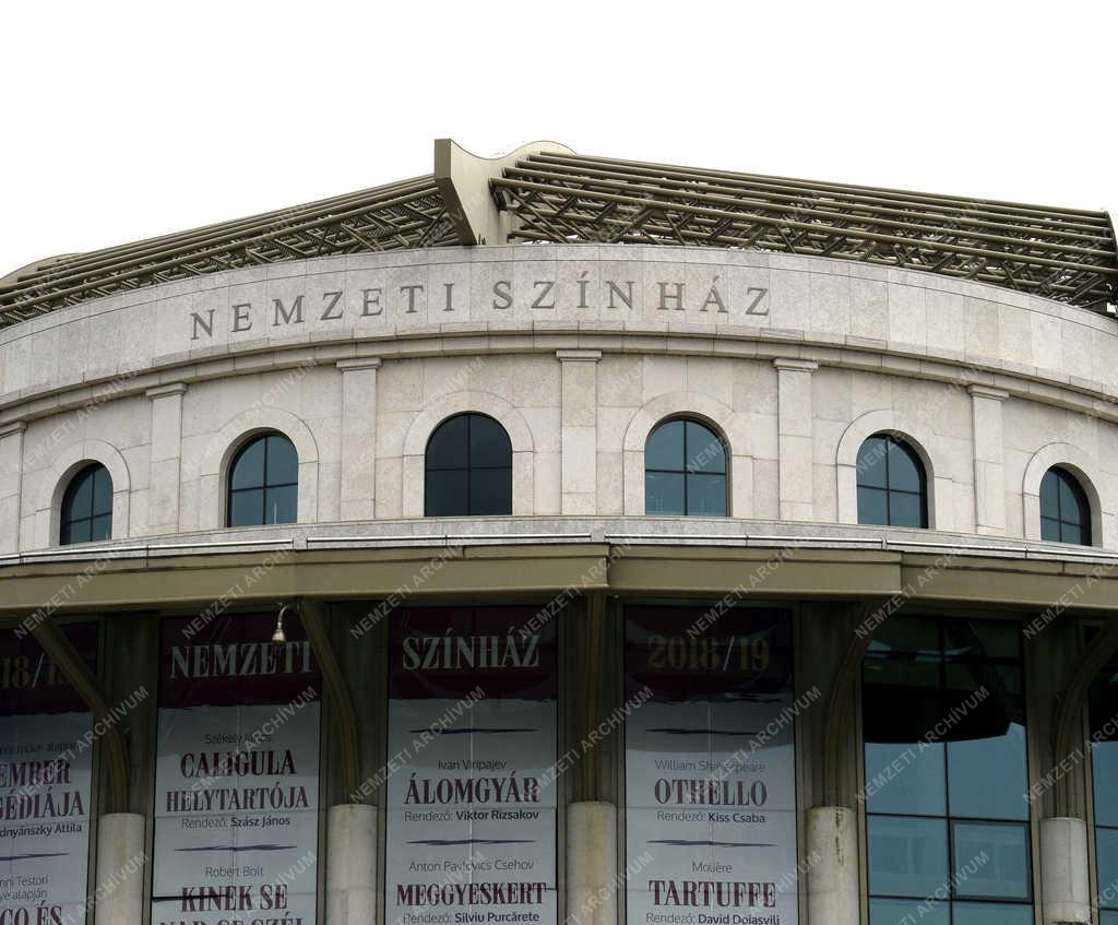 Városkép - Budapest - Nemzeti Színház