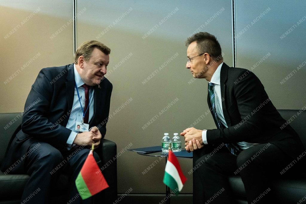 Szijjártó Péter New Yorkban