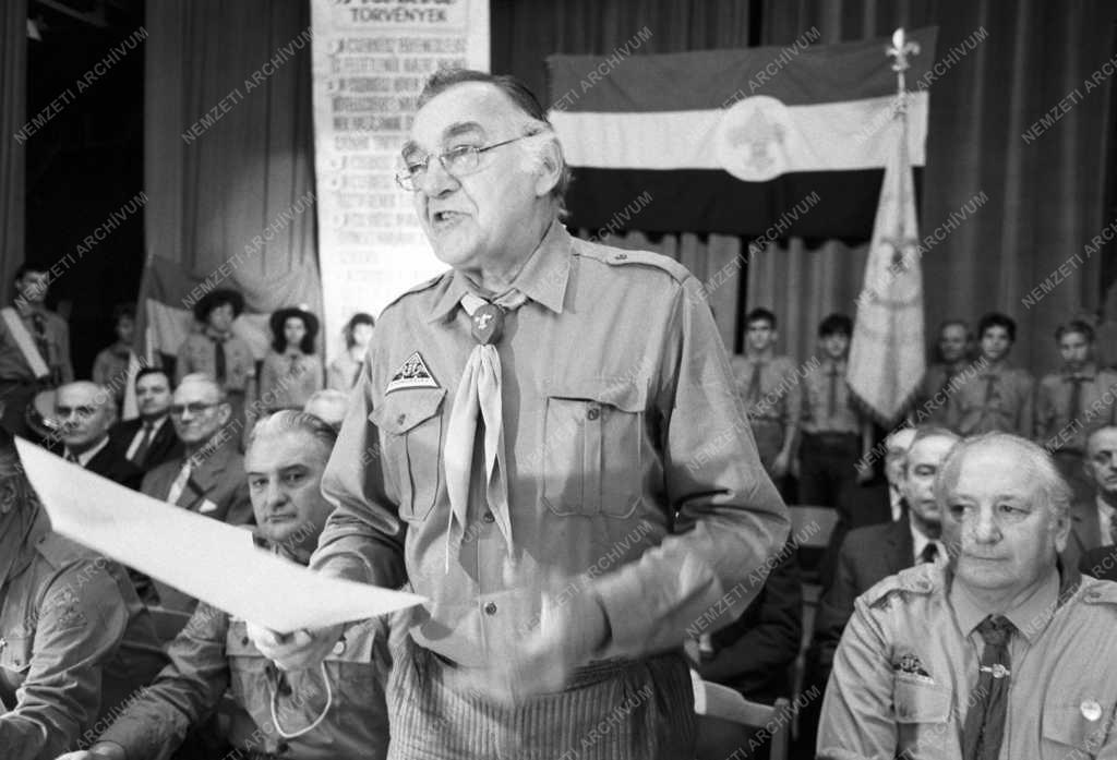 Szervezet - A Magyar Cserkészszövetség első közgyűlése