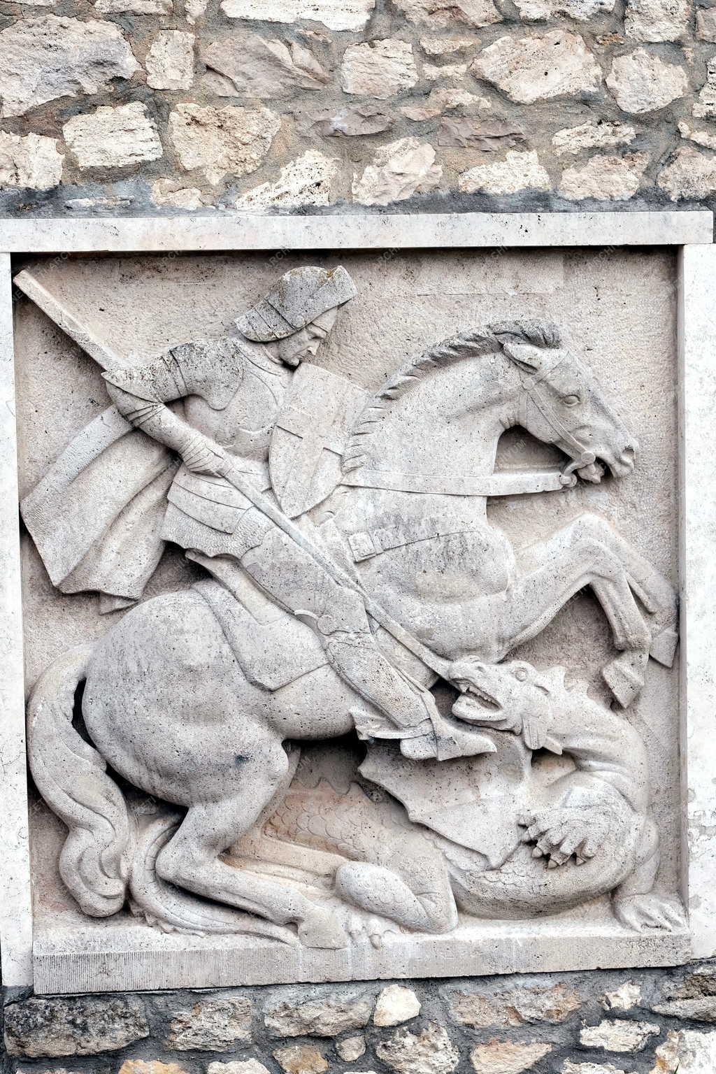 Kultúra - Budapest - Szent György domobormű a Budai várban