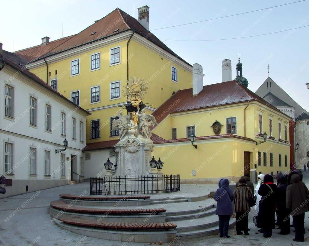 Városkép - A Gutenberg tér Győrben