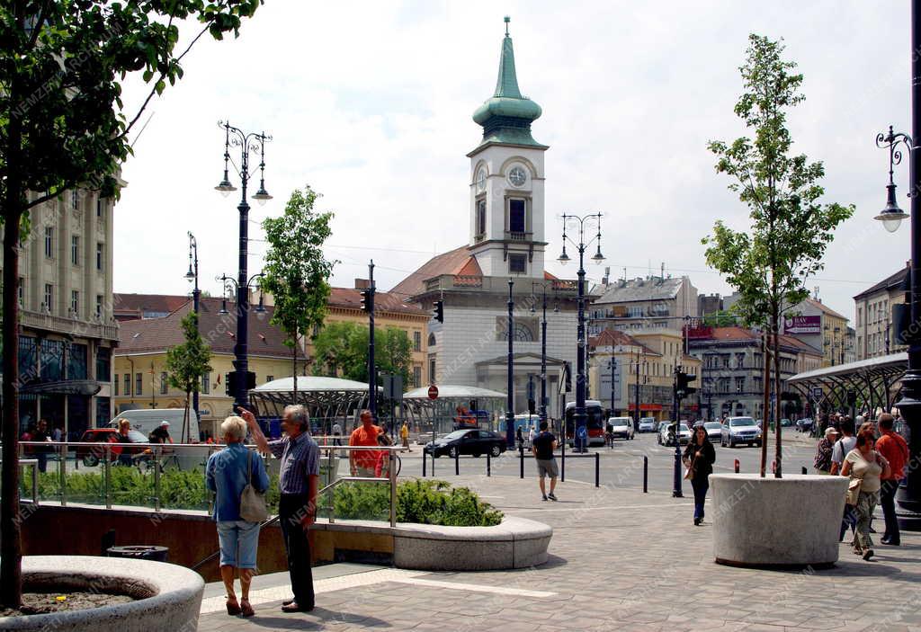 Városkép - Budapest - Az átépített Kálvin tér