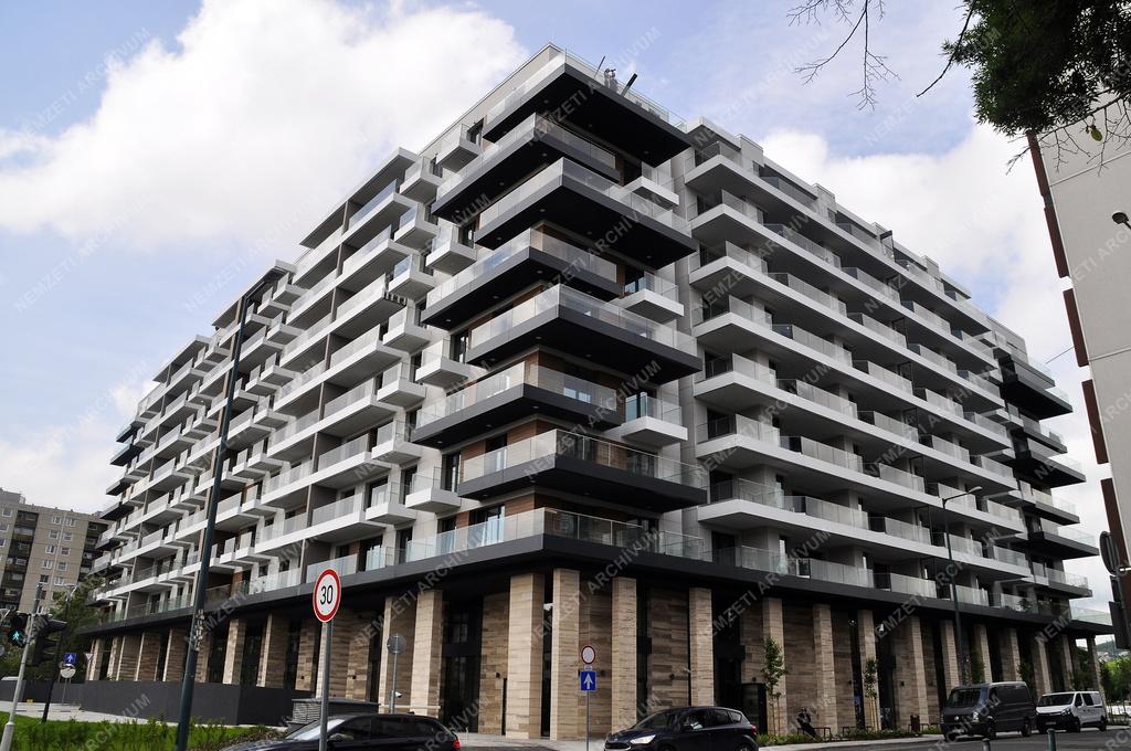 Településfejlesztés - Budapest - Duna Pearl lakópark 