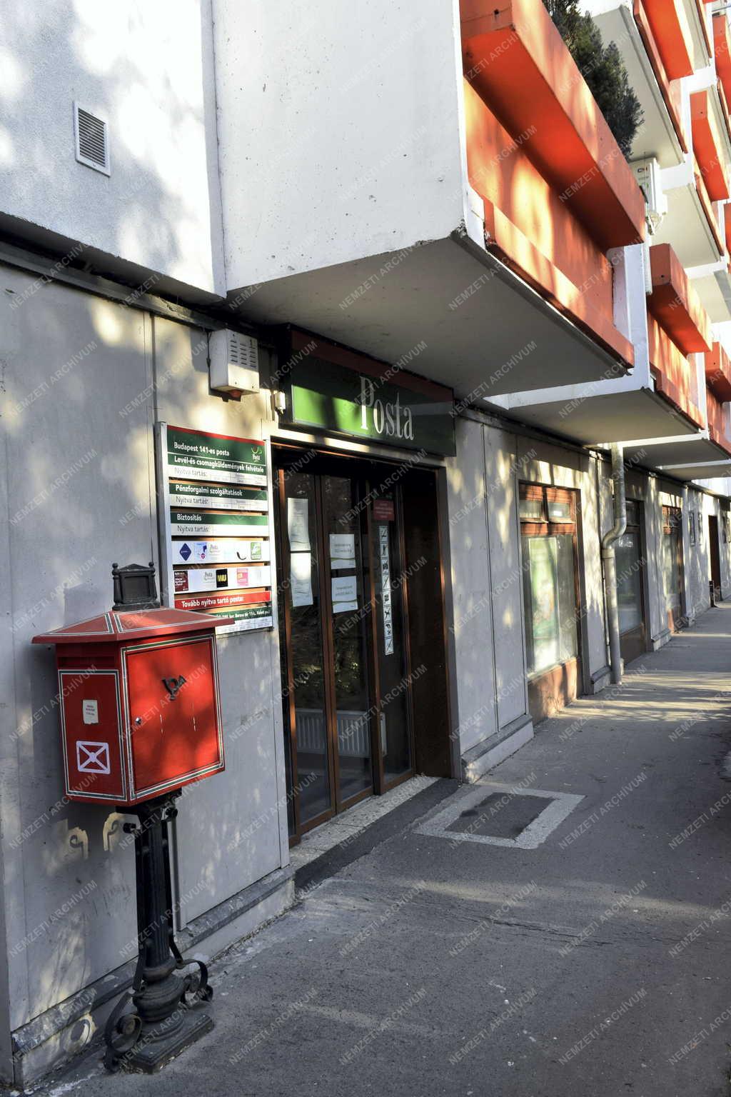 Szolgáltatás - Budapest – Bezárt postahivatal