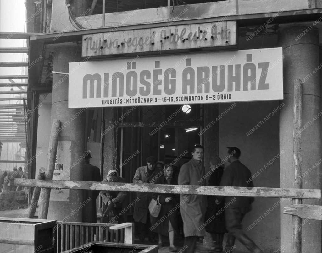 Kereskedelem - Minőség Áruház