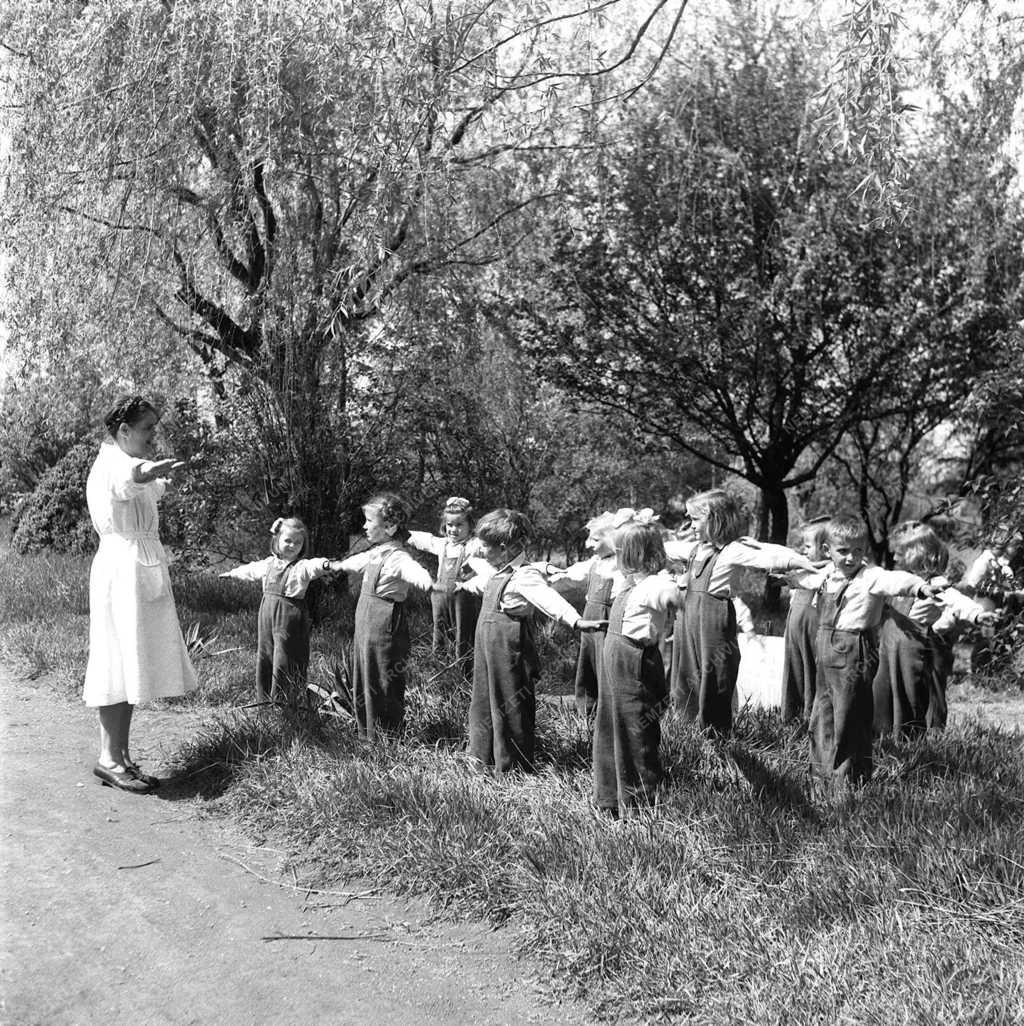Oktatás - A komáromi Lenfonó óvódájában