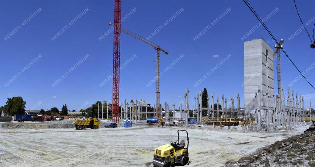 Építőipar - Budapest - Bosch Budapest Fejlesztési Központ építése