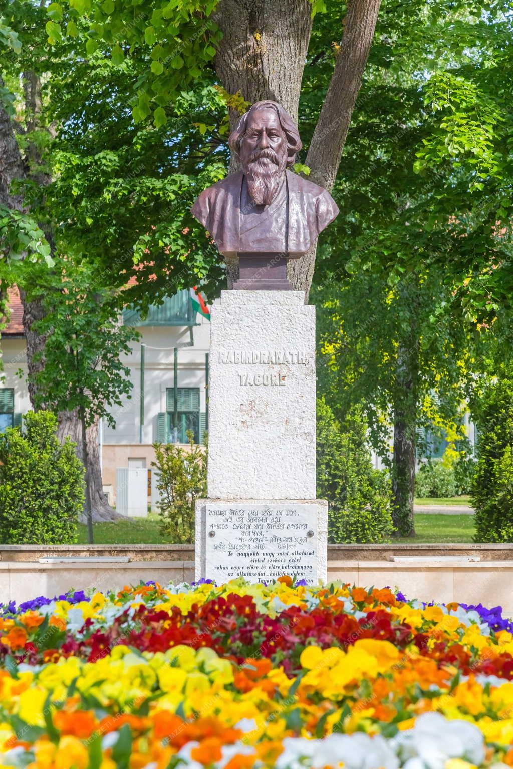 Balatonfüred - Rabindranáth Tagore szobra