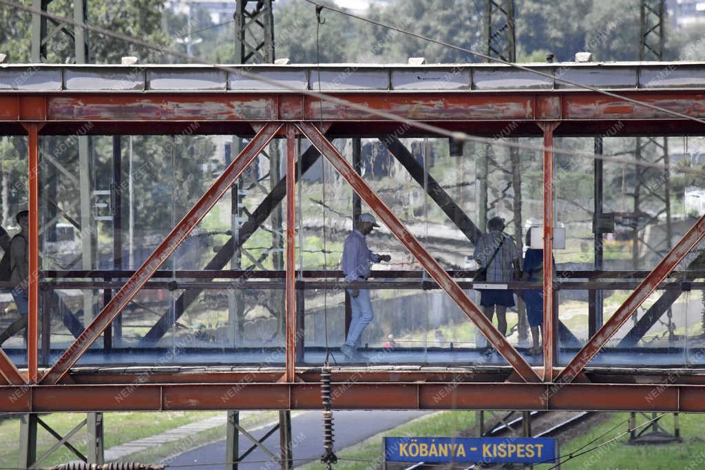 Közlekedés - Budapest - Kőbánya-Kispest vasútállomás