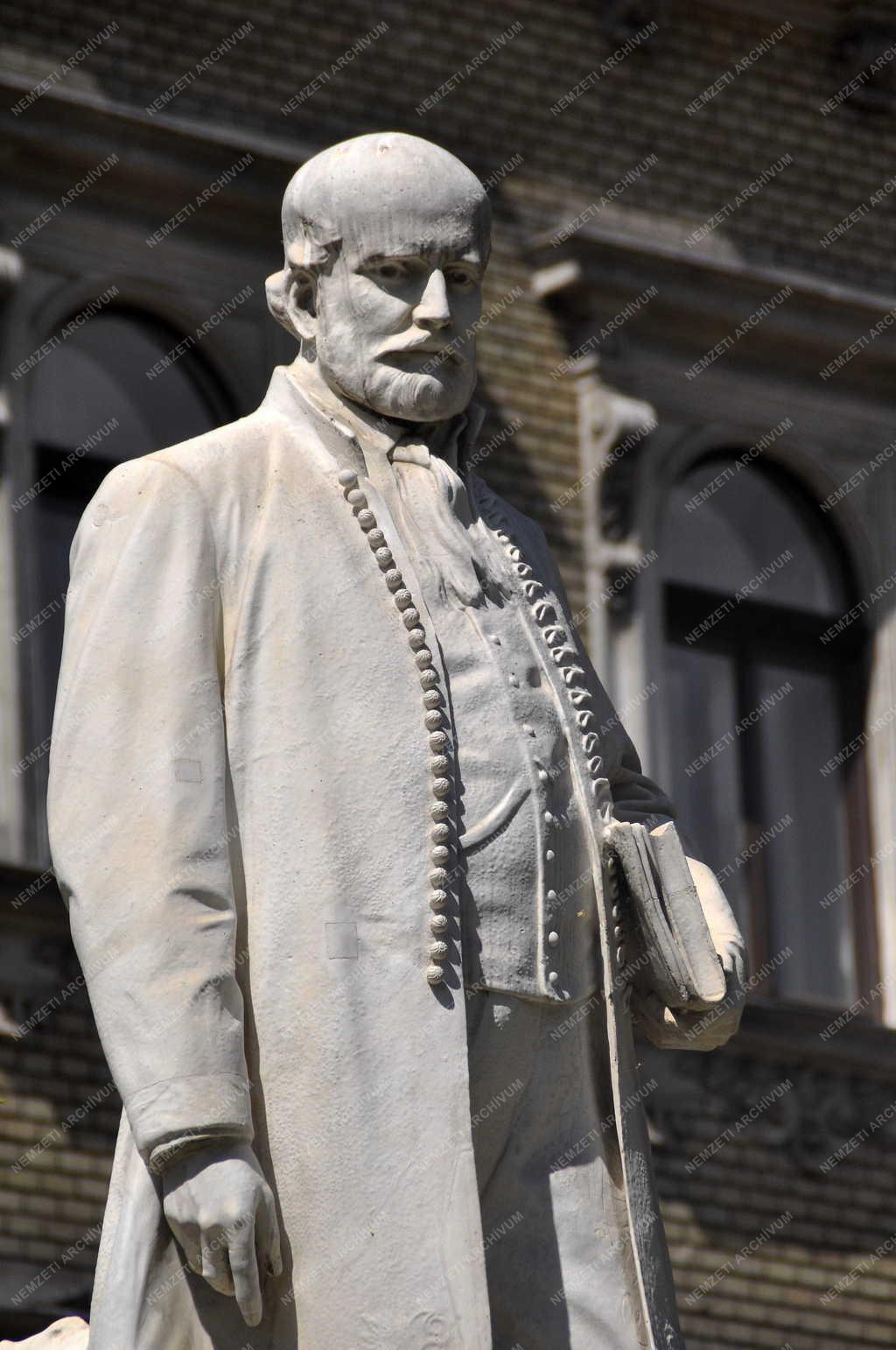 Városkép - Kultúra - Semmelweis Ignác-szobor a fővárosban