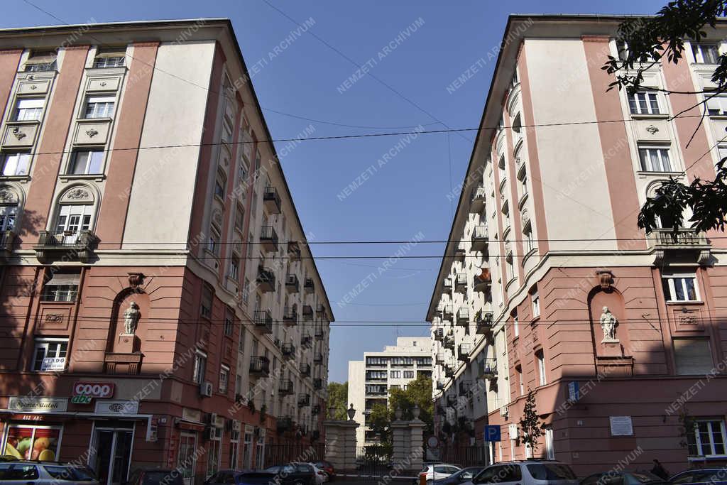 Városkép - Budapest - Damjanich utca