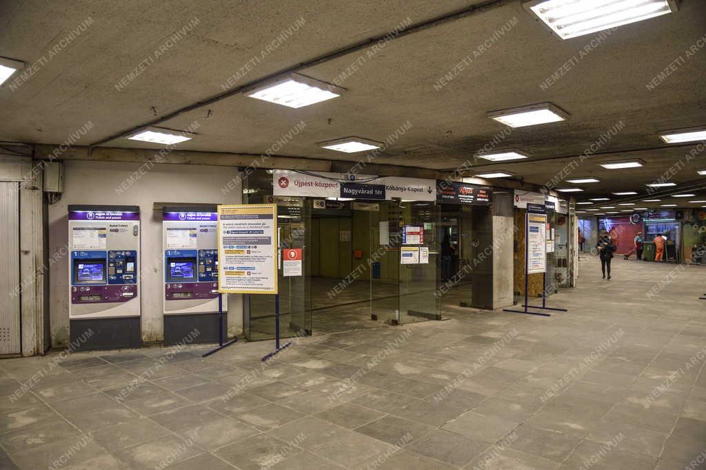 Közlekedés - Budapest - Nagyvárad téri gyalogos aluljáró