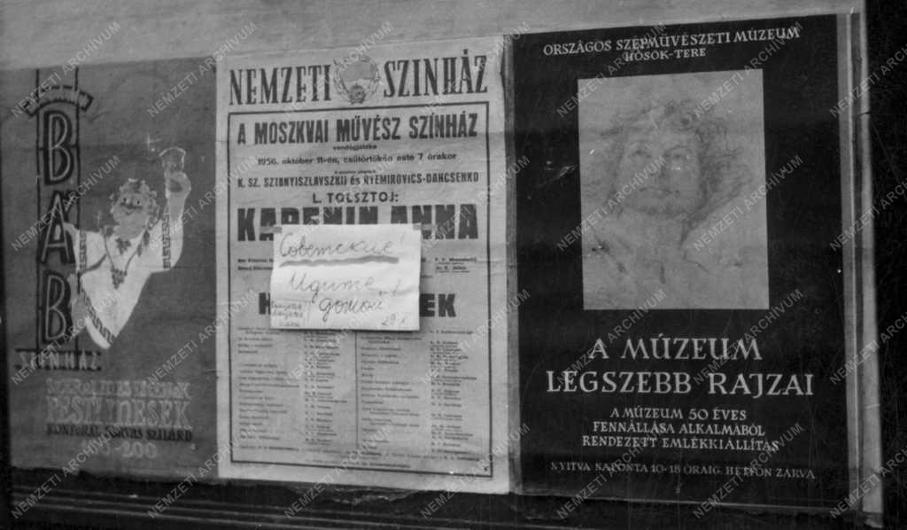 Ötvenhat emléke - Budapesti utcakép