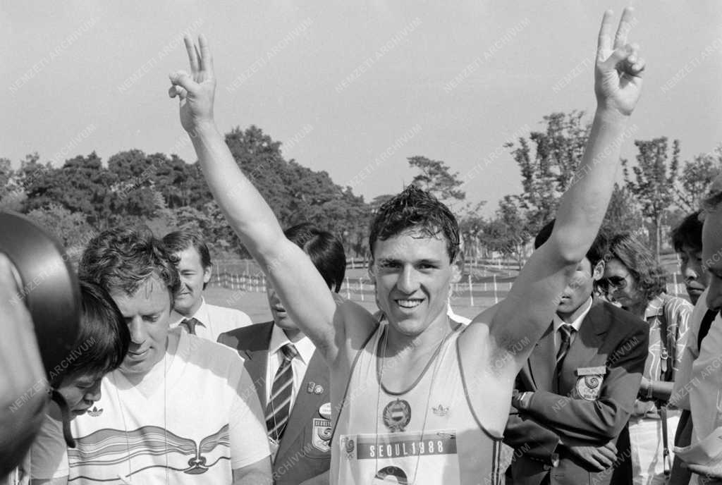 Sport - Szöuli olimpia - Öttusa - Martinek János