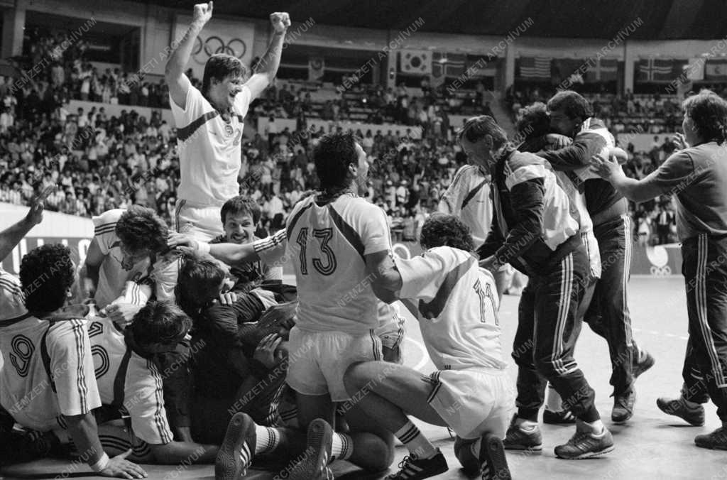 Sport - Szöuli olimpia - Kézilabda - Magyarország-NDK