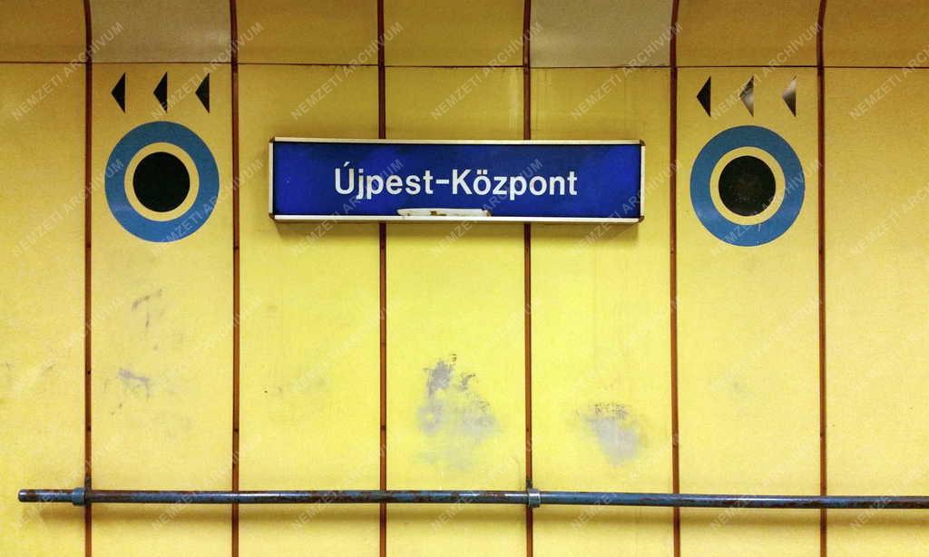 Közlekedés - Budapest - Az M3-as metró északi szakasza felújítás előtt