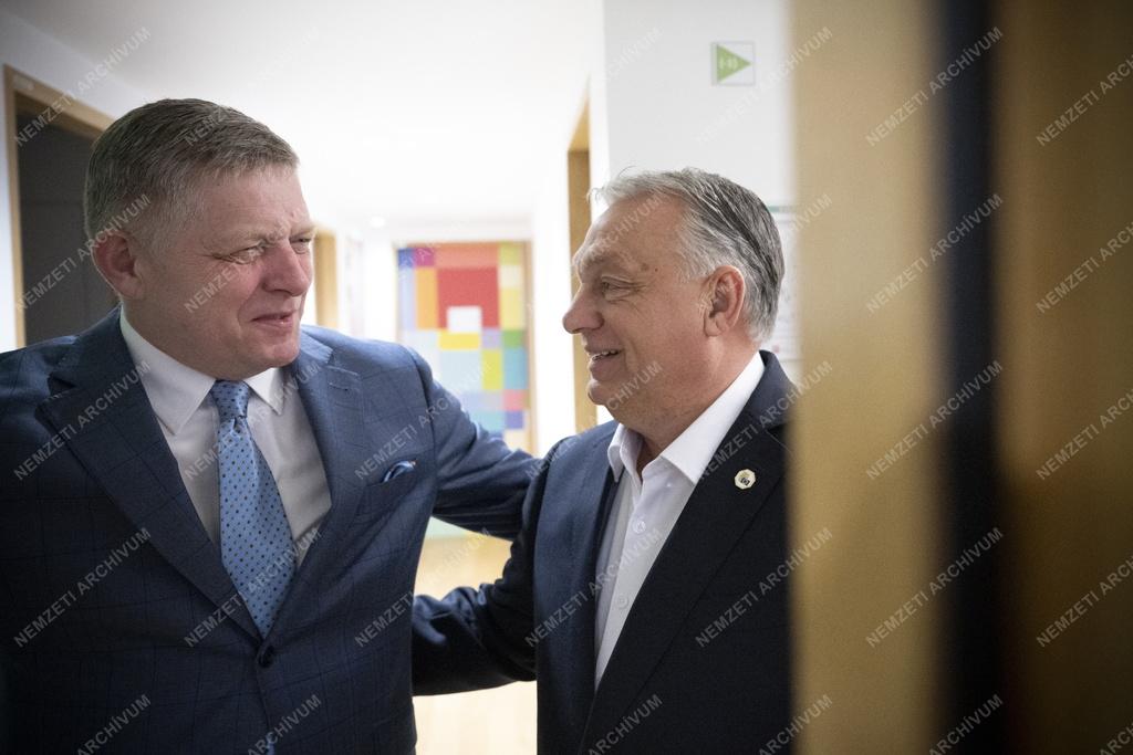 Orbán Viktor Brüsszelben