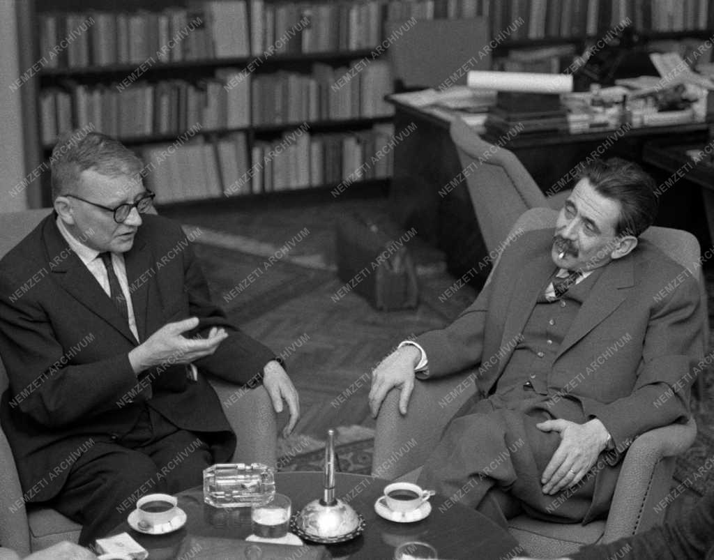 Kulturális kapcsolat - Dmitrij Dmitrijevics Sosztakovics orosz zeneszerző Magyarországon