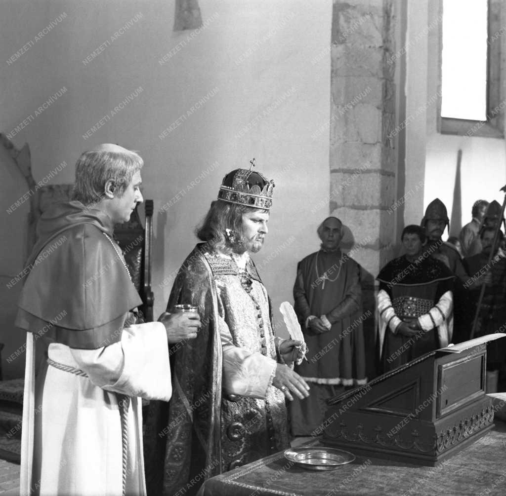 Kultúra - Film - György barát című tv film forgatása