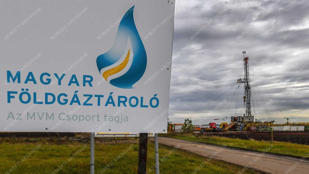 Energia - Hajdúszoboszló - Földgáztárolás 