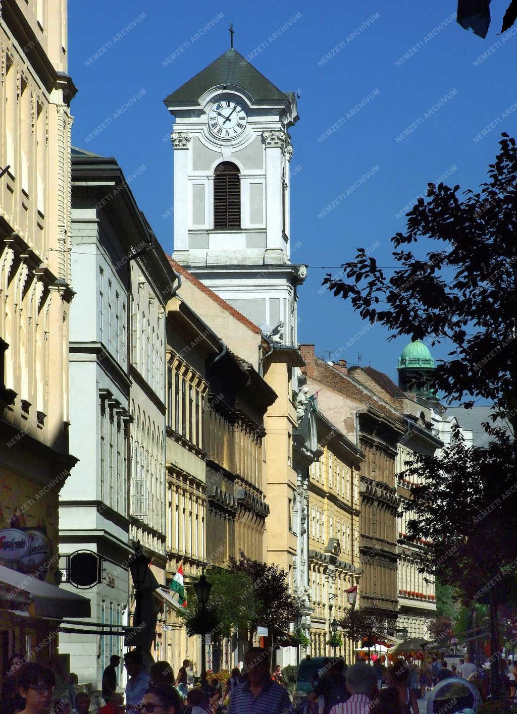 Városkép - Budapest - A Váci utca déli szakasza
