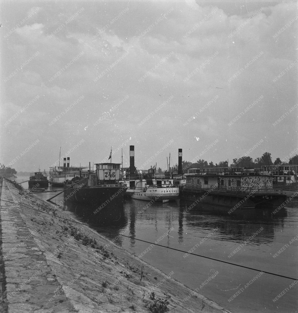 Közlekedés - A II. világháborút követően Ausztriából hazatért hajók