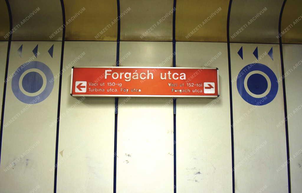 Közlekedés - Budapest - AZ M3-as metró északi szakasza felújítás előtt