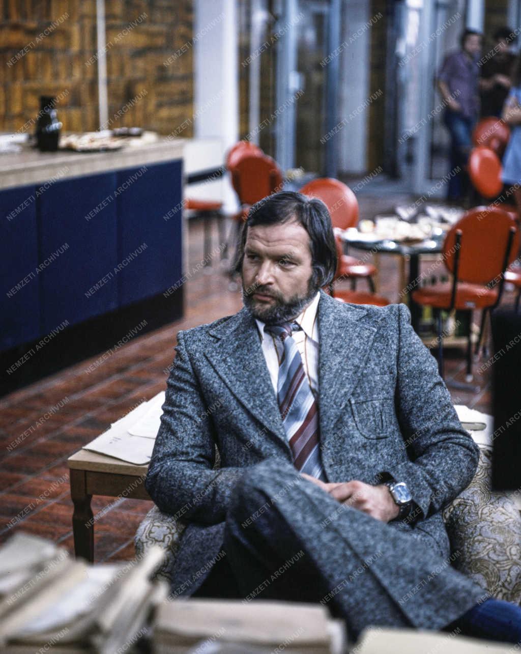 Kultúra - Film - A fürdőigazgató című tv-film forgatása