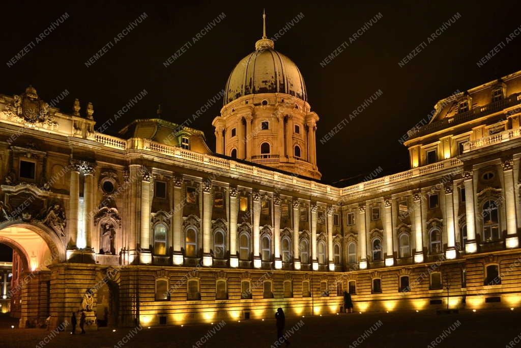 Budapest - Budai Vár - Esti felvétel