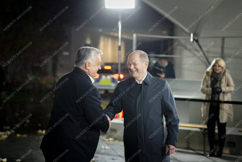 Orbán Viktor Berlinben