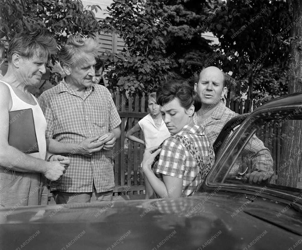 Kultúra - A Kár a benzinért című filmvígjáték forgatása