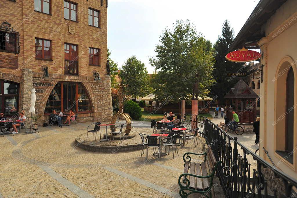 Táj, város - Révkomárom - Városkép