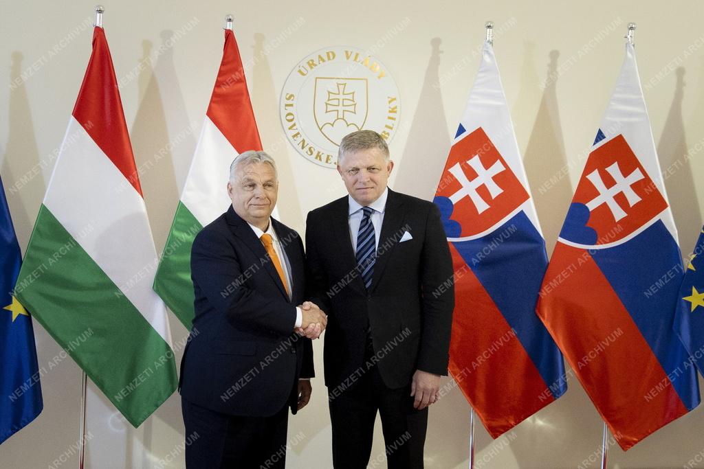 Orbán Viktor Pozsonyban