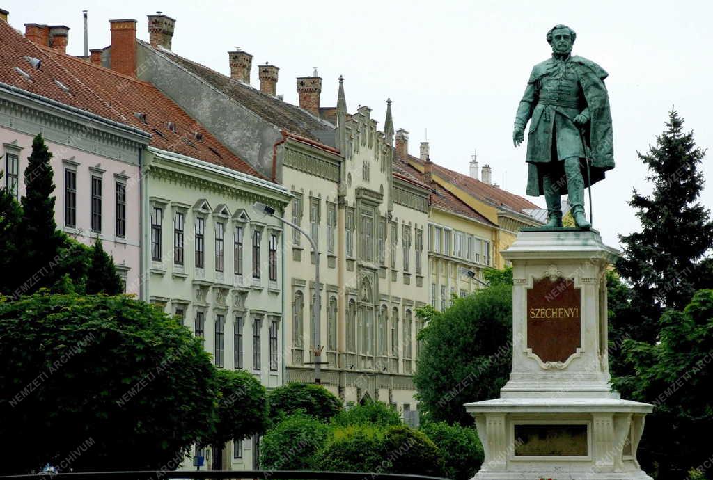 Műalkotás - Sopron - Széchenyi István szobra