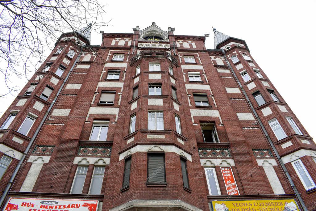 Városkép - Budapest - Üllői úti bérház