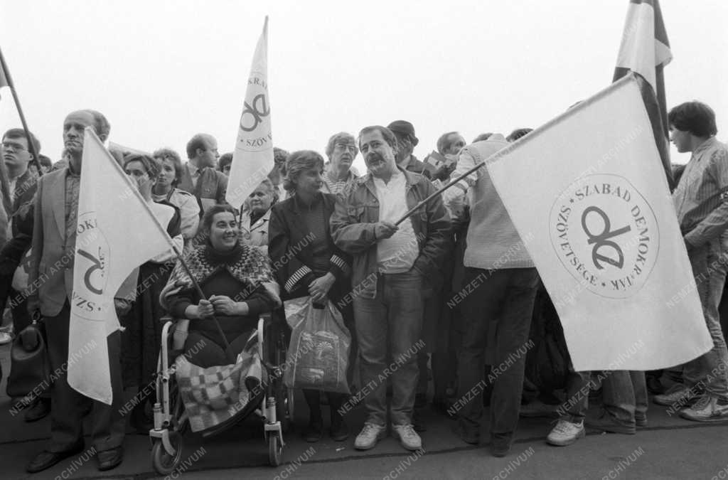 Október 23-ai megemlékezés Budapesten