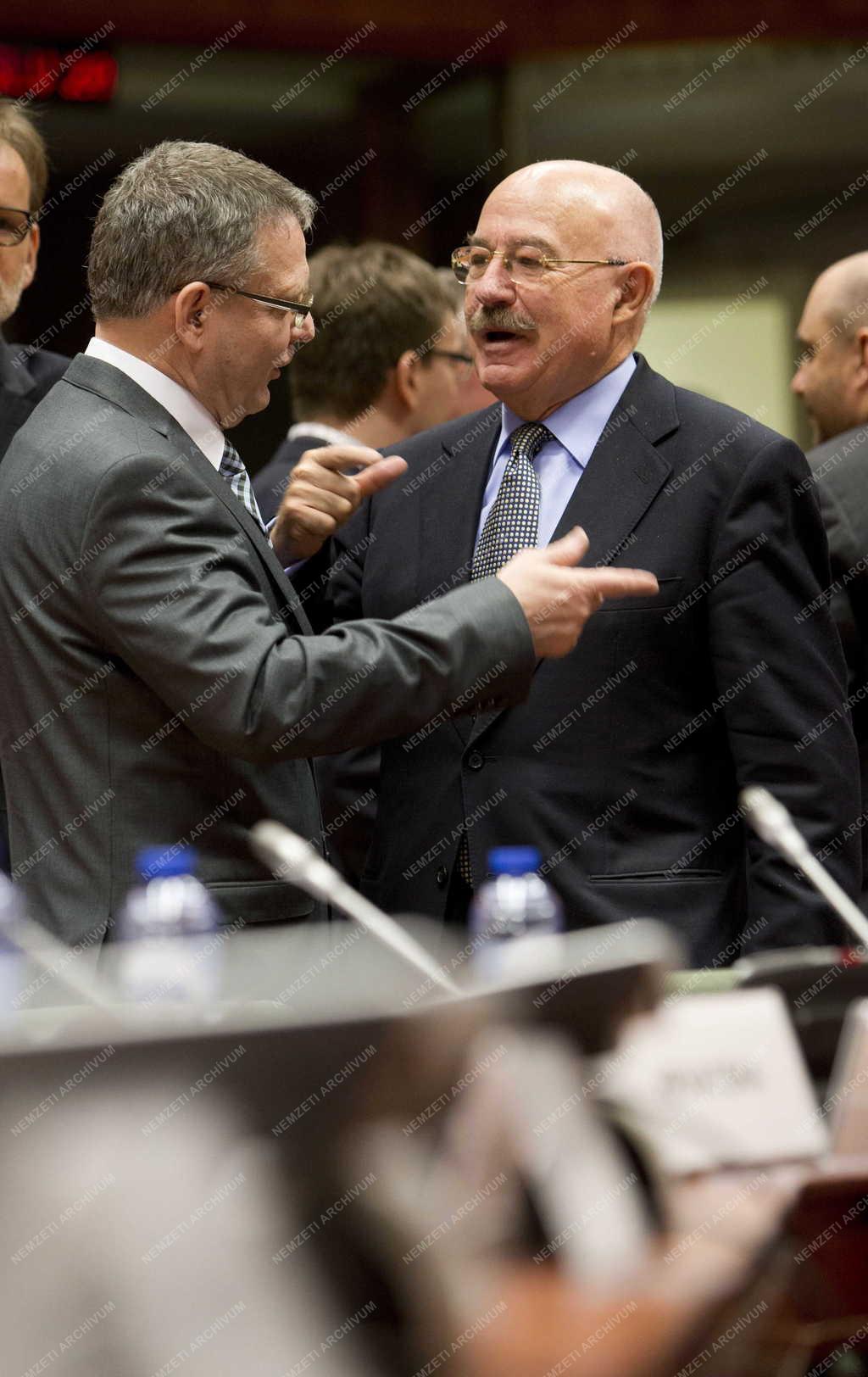 Az EU Külügyminiszteri Tanácsának ülése