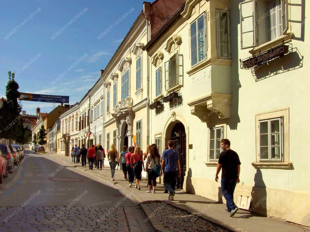 Táj, város - Ausztria - Kismarton - Városkép