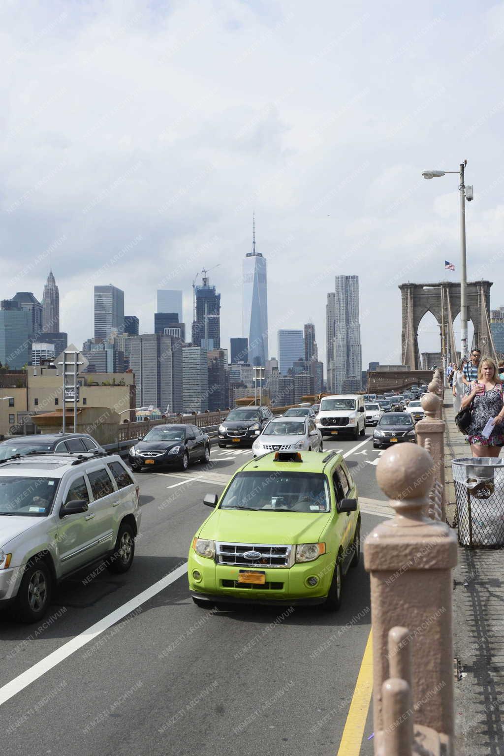 Városkép - New York - Brooklyn Bridge