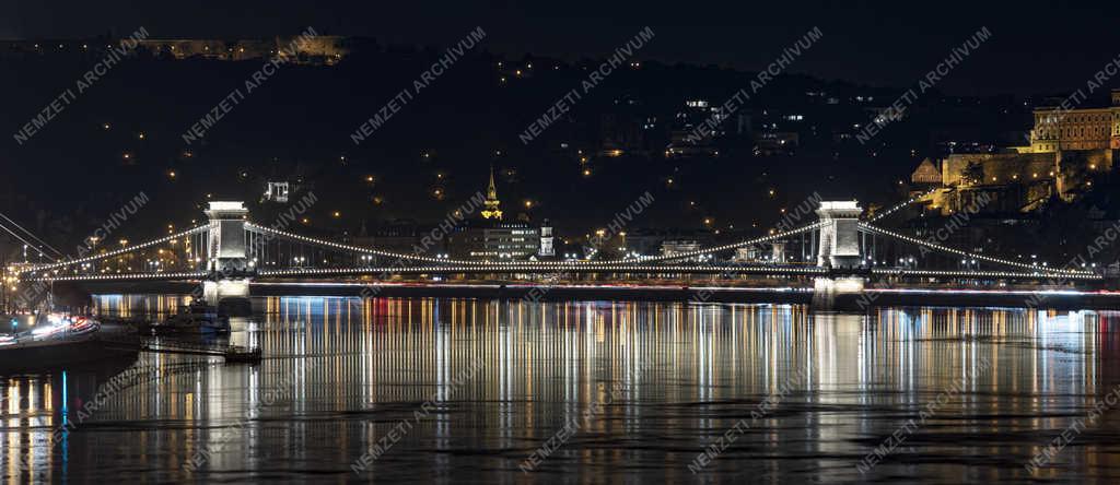 Városkép - Budapest - Esti felvétel