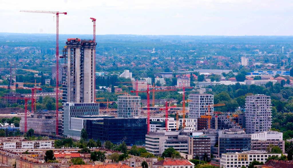 Városkép - Budapest - Látkép a Sas-hegyről