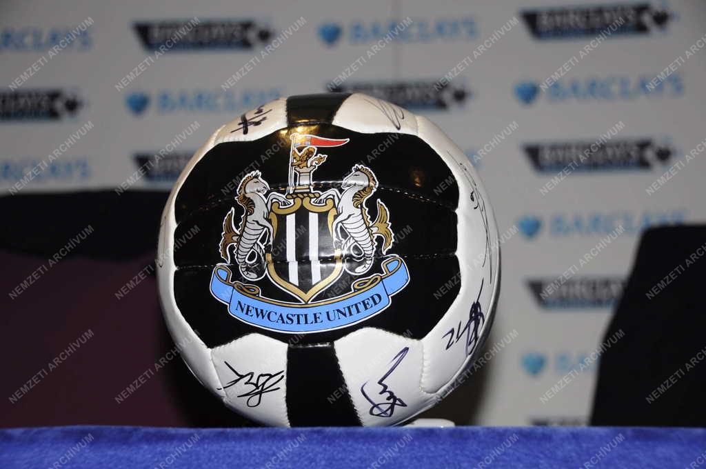 Newcastle - A Newcastle United Footbal Club labdája