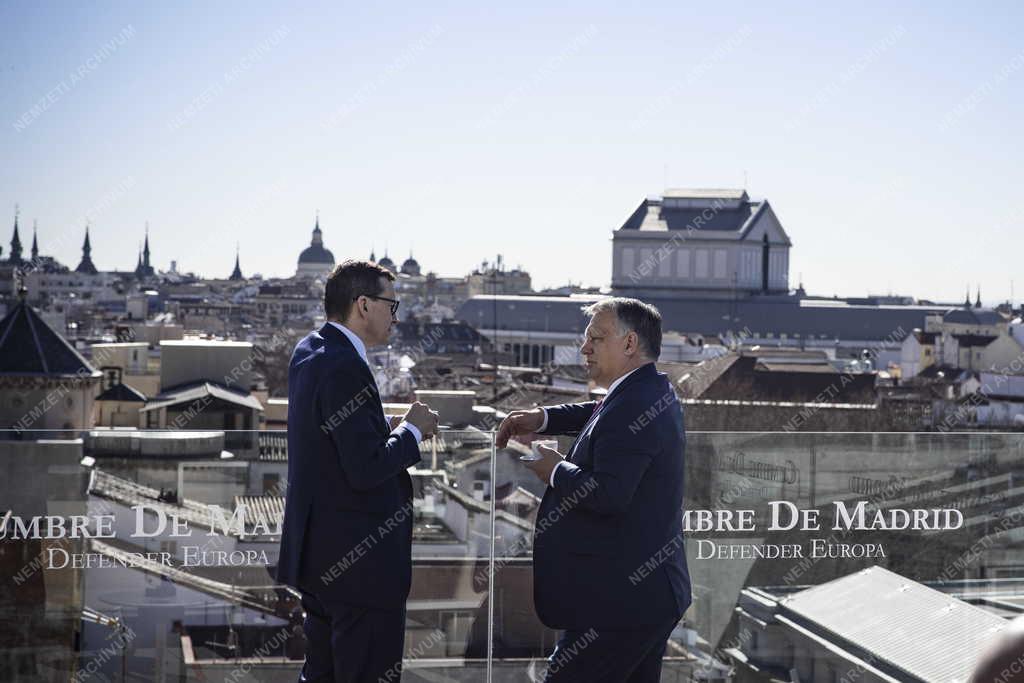 Orbán Viktor Madridban