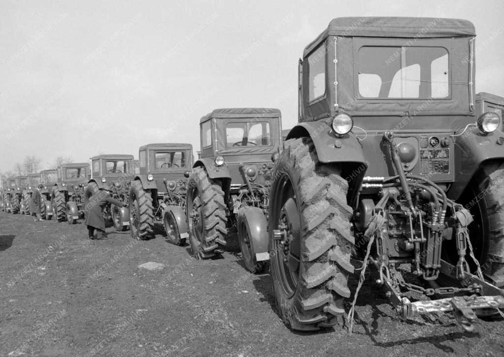 Mezőgazdaság - Több mint kétszáz traktor érkezett a Szovjetunióból a magyar mezőgazdaságnak