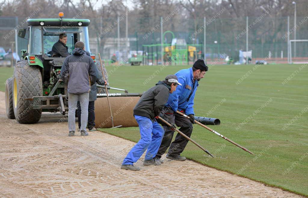 Sport - Debrecen - Pályarekonstrukció 